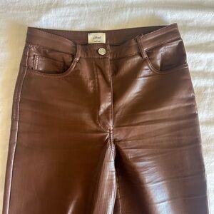 Wilfred Aritzia leather pants